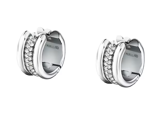 Pendientes Morellato Mujer Vintage Bold in Acero Zircone SAZJ15 - SAZJ15